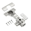 Петля GTV PRESTIGE HC самозакрывающаяся без еврошурупа (накладная)