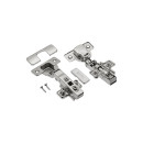 Петля GTV PRESTIGE HC самозакрывающаяся без еврошурупа (накладная)