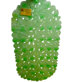 Коврик  для ванной из силикона,цвет зеленый .арт 647-5