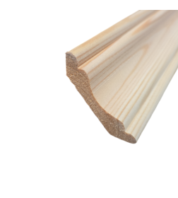 Плинтус напольный фигурный (срощенный) 12х55х2500 мм 