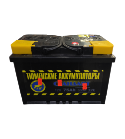 Аккумулятор автомобильный Тюмень Standart 75 Ач о.п. R+