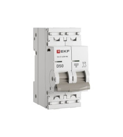 Выключатель автоматический ВА 47-63N MA 2P 50А (D) 6кА без теплового расцепителя PROXIMA EKF