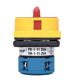Переключатель кулачковый ПК-1-11 25А 1P "0-1" с блокировкой IP65 EKF PROxima