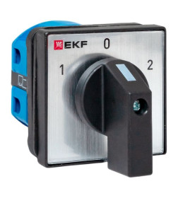 Переключатель кулачковый ПК-1-41 25А 1P «1-0-2» IP65 EKF