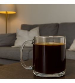 Кружка стеклянная "Nordic" 380 мл, H8502