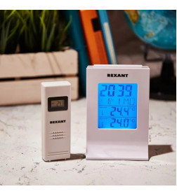 Метеостанция с беспроводным выносным датчиком REXANT 70-0595