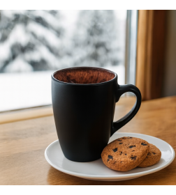 Кружка керамическая "Bubble Brown" 400 мл BB102402