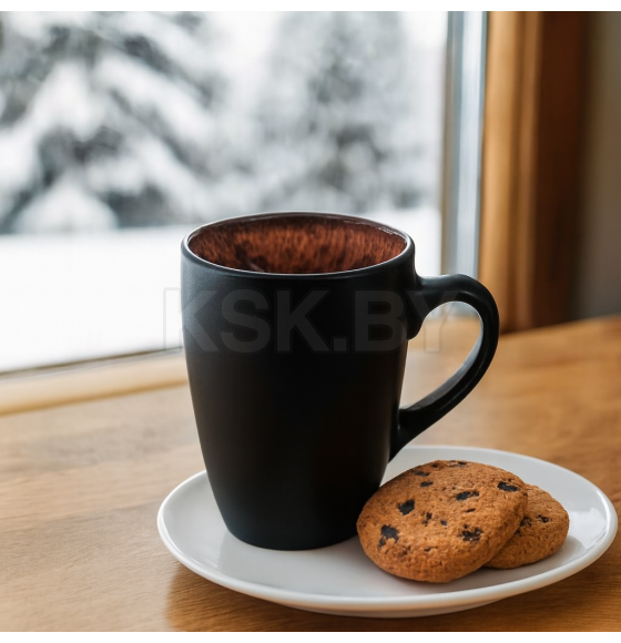 Кружка керамическая "Bubble Brown" 400 мл BB102402 (BB102402) 