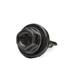 Саморез кровельный 5,5х19 PT3. RAL 8019 (серо-коричневый). в пласт. контейнере (упак/50шт)