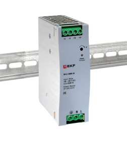 Блок питания на дин рейку 150 вт,Uвх ~ 220 В AC , Uвых - 24 В DC постоянного тока