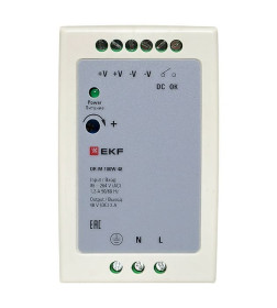 Блок питания на дин рейку 100Вт,Uвх ~ 220 В AC m, Uвых - 48 В DC постоянного тока