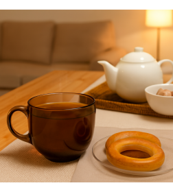 Кружка стеклянная "Jumbo Eclipse" 500 мл/9 см H9152