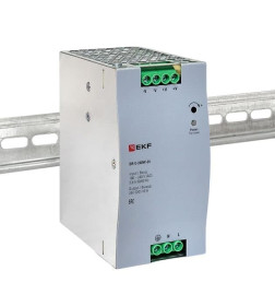 Блок питания на дин рейку 240 Вт,Uвх ~ 220 В AC, Uвых - 24 В DC постоянного тока