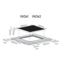 Индукционная варочная панель ZORG INO61 white (INO61 WH) 
