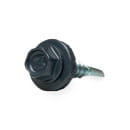 Саморез кровельный с резин. прокл. 5.5x25, сверло РТ3, RAL 7024 (серый) в пласт. контейнере, ЕКТ (упак/50шт) (B009714) 