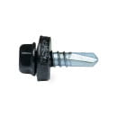 Саморез кровельный с резин. прокл. 5.5х19 сверло PT3, RAL 9005 (черный) в пласт.контейнере, ЕКТ (упак/50шт) (B009524) 