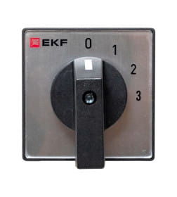 Переключатель кулачковый ПК-1-102 32А 2P «0-1-2-3» IP65 EKF