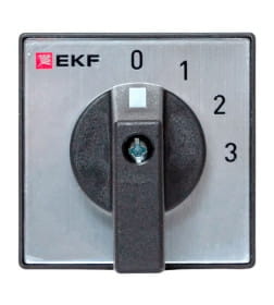 Переключатель кулачковый ПК-1-101 25А 1P «0-1-2-3» IP65 EKF