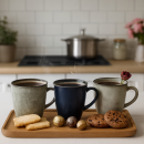 Кружка 370 мл, 108684 микс керамика (108684) 