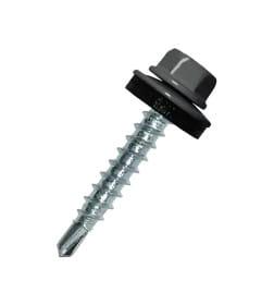 Саморез кровельный 4,8х29 PT1. RAL 7024 (серый графит), в пласт. контейнере (упак/50шт)