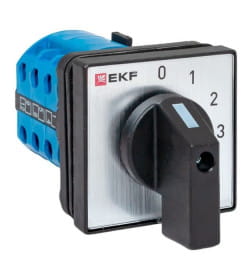 Переключатель кулачковый ПК-1-102 10А 2P «0-1-2-3» IP65 EKF