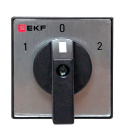 Переключатель кулачковый ПК-1-23 25А 3P «1-0-2» IP65 EKF