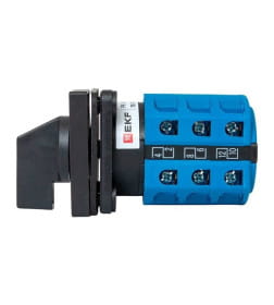 Переключатель кулачковый ПК-1-23 25А 3P «1-0-2» IP65 EKF