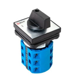 Переключатель кулачковый ПК-1-23 25А 3P «1-0-2» IP65 EKF