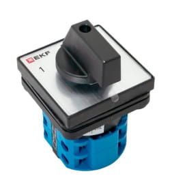 Переключатель кулачковый ПК-1-22 10А 2P «1-0-2» IP65 EKF