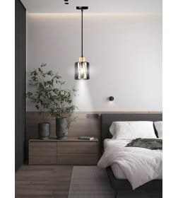 Светильник НСБ 01-60-101 S6986/1 черный/золото