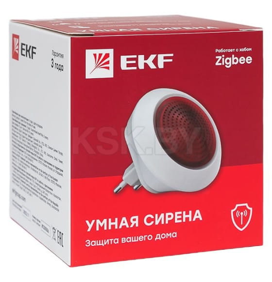 Умная сирена Zigbee EKF Connect (is-sr-sb) 