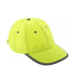 Кепка EGER с козырьком желтая светоотражающая универсальный размер HOEGERT