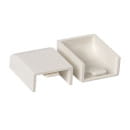 Заглушка (20x10) (4 шт) белая EKF-Plast (ecw-20-10x4) 