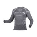 Термобелье OSTE бесшовное - футболка серое 3XL-4XL HOEGERT (HT5K392-3XL-4XL) 
