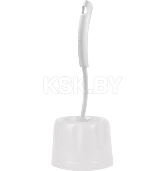 Ёрш для унитаза пластиковый Spin&Clean Rock'n'Roll цвет белый SV3009БР (SV3009БР) 