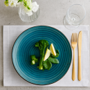 Тарелка 25 см мелкая Тропикал (HA-TP-ZT-25-DZ) 