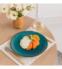 Тарелка 21 см мелкая Тропикал