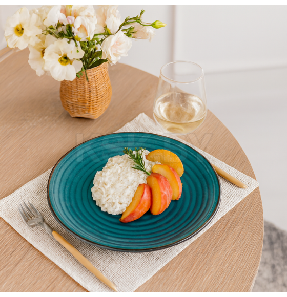 Тарелка 21 см мелкая Тропикал (HA-TP-ZT-21-DZ) 