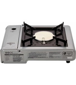 Плита газовая портативная KERAMIC GURU  (TS -200) серая без переходника