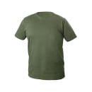 Футболка VILS хлопковая темно-зеленая S (48) HOEGERT (HT5K426-S) 
