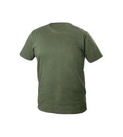 Футболка VILS хлопковая темно-зеленая L (52) HOEGERT