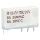 Реле промежуточное РП slim 23/1 6A 60В DC (rps-23-1-60DC) 