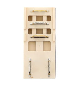 Реле промежуточное с кнопкой и мех. Индикацией RPAt 25/1 12A 230В AC EKF AVERES