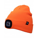Шапка OTTO с LED подсветкой оранжевая HOEGERT (HT5K495) 