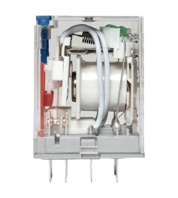 Реле промежуточное с кнопкой и мех. Индикацией RPAt 22/4 5A 110В DC EKF AVERES