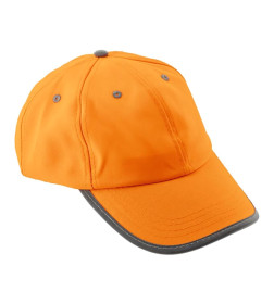 Кепка EGER с козырьком оранжевая светоотражающая универсальный размер HOEGERT