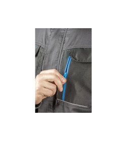 Комбинезон WURNITZ рабочий эластичный темно-серый M (50) HOEGERT