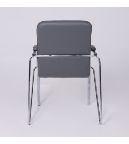 Кресло SAMBA AKS-1 Pegasso светло-серый мягкие подлокотники