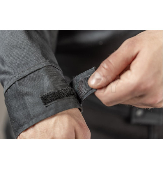 Куртка REETZ рабочая эластичная черная размер: 3XL (58) HOEGERT (HT5K823-3XL) 