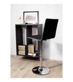 Стул барный DARSY экокожа черный/хром